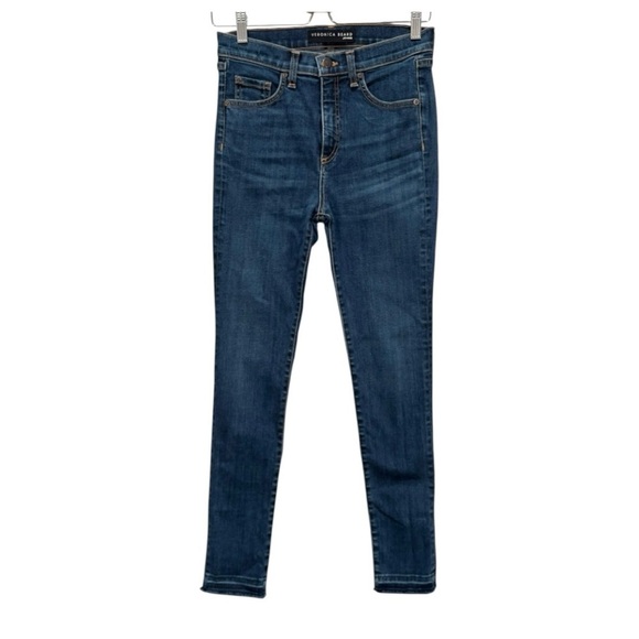 Veronica Beard Kate High Rise Skinny Jeans Size 27 - Picture 2 of 10